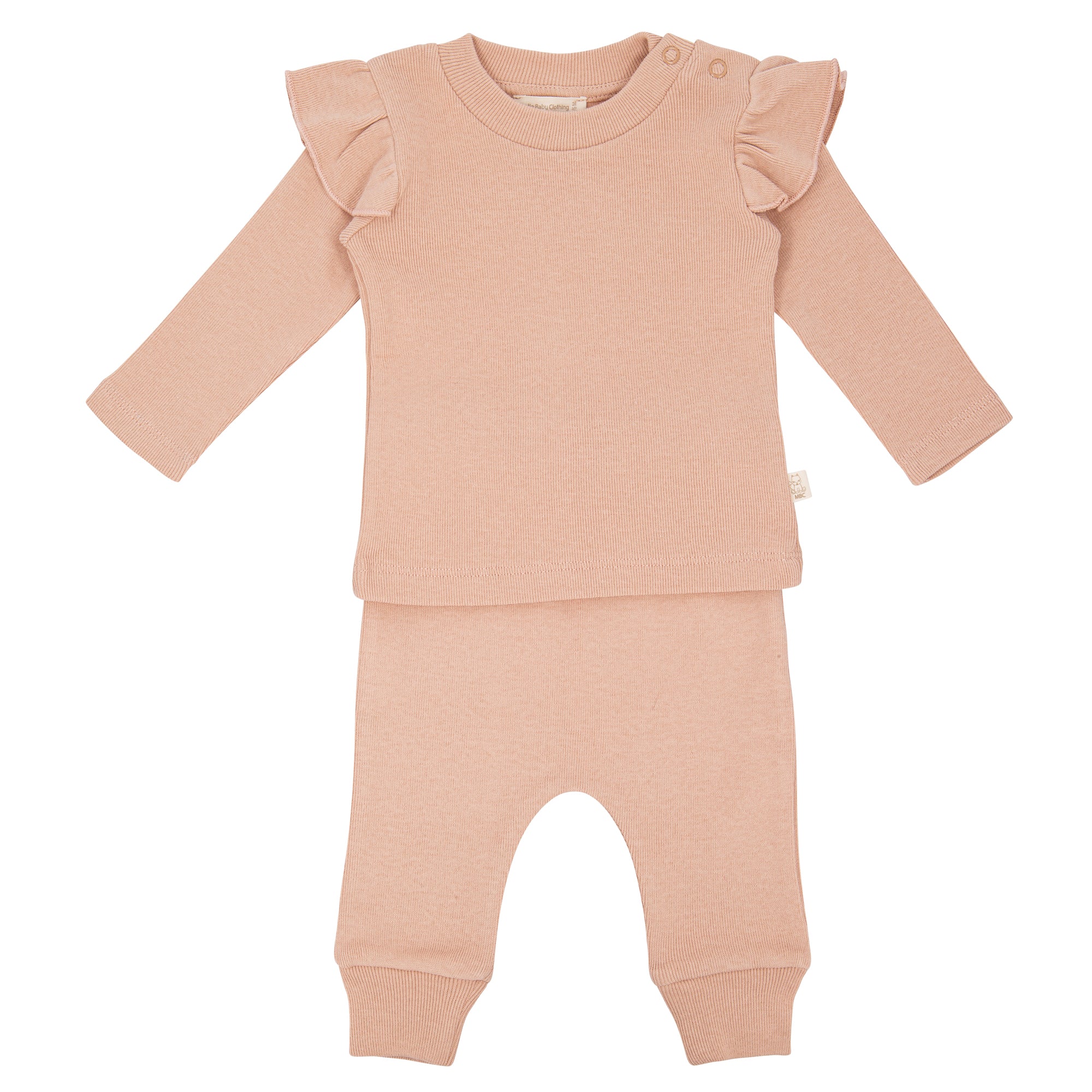 Babypakje 2 delig Oud Roze