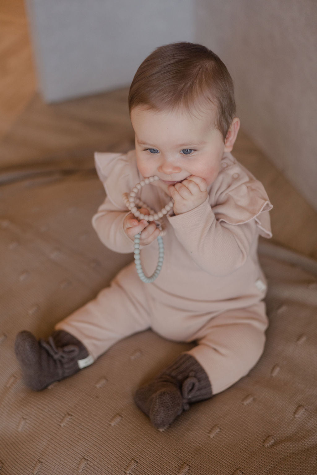 Babypakje 2 delig Oud Roze