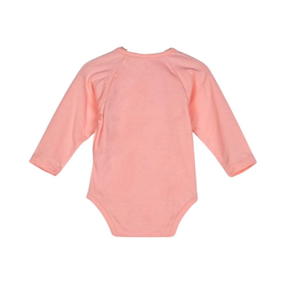 Roze overslag romper (biologisch katoen) - Moalie